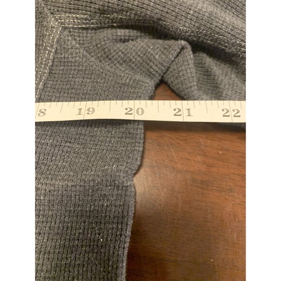 Eddie Bauer M Waffle Knit Cotton Outdoor Casual Pullover Henley - Picture 5 of 8